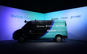 WeRide Robovan 2022 - xe chở hàng tự lái ra mắt ở Trung Quốc