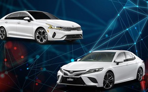 Kia K5 vừa ra mắt có gì để đấu với Toyota Camry?