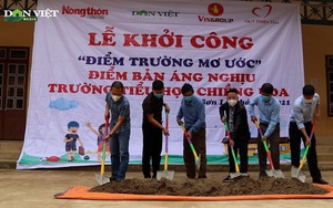 Thêm một điểm trường mơ ước được Báo NTNN và Quỹ Thiện Tâm xây dựng ở vùng quê nghèo Sơn La