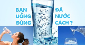 5 thời điểm &quot;vàng&quot; nên uống nước để giải độc cơ thể