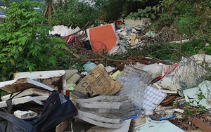 Hà  Nội: Xuất hiện "con đường rác" ở quận Cầu Giấy