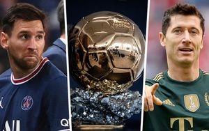 Lộ kết quả Quả bóng vàng 2021: Lewandowski chiến thắng Messi?