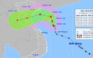Tin bão mới nhất: Bão số 7 LIONROCK di chuyển rất phức tạp, hướng vào Bắc bộ và Bắc Trung bộ, khả năng mạnh thêm