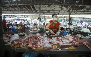 Giá thịt lợn không chịu giảm dù giá lợn hơi rớt sâu, Hà Nội siết kiểm soát giá, ngăn đầu cơ, găm hàng