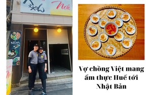 Đôi vợ chồng Việt mang ẩm thực Huế tới Nhật Bản 