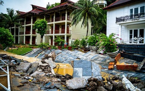 Cận cảnh Resort 4 sao nổi tiếng Quy Nhơn bị sụt lún 'tả tơi'
