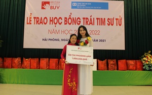 Hải Phòng: Nữ sinh Làng trẻ SOS đạt học bổng “Trái tim Sư tử” của Anh trị giá 1 tỷ đồng