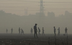 Hình ảnh không khí thủ đô Ấn Độ ô nhiễm nghiêm trọng