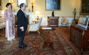 Nữ hoàng Anh Elizabeth II dự buổi tiếp kiến trực tuyến với Đại sứ Việt Nam