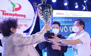 Golfer 14 tuổi Nguyễn Anh Minh nói gì khi vô địch Tiền Phong Golf Championship 2021?