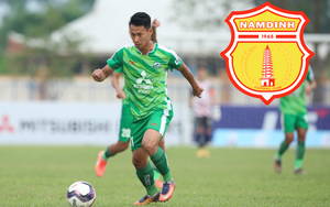 CLB Nam Định tái hợp ngôi sao chạy cánh hàng đầu ở giải hạng Nhất