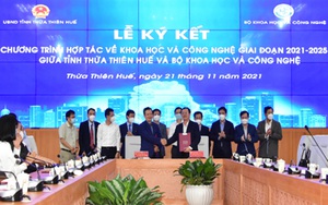 Bộ KH&CN hỗ trợ xây dựng TT-Huế thành trung tâm khoa học và công nghệ lớn của cả nước 