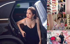 Biệt thự "khủng" của Hoa hậu Hương Giang gây choáng vì góc nào cũng phủ đầy đồ hiệu