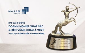 Masan Group được công nhận là DN có Sáng kiến vì Cộng đồng tại giải thưởng DN Xuất sắc và Bền vững Châu Á 2021