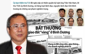 Tiếp tay thao túng 43ha đất &quot;vàng&quot;, một loạt lãnh đạo chủ chốt tỉnh Bình Dương vướng lao lý