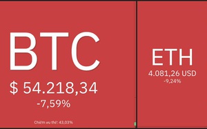 Giá Bitcoin hôm nay 27/11: Bitcoin &quot;sụp hố&quot; về mốc 53.000 USD, thị trường tài chính toàn cầu chao đảo