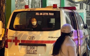 Nữ sinh cách ly trong xe cứu thương ở Hà Nội suốt 16 tiếng sau khi test nhanh dương tính SARS-CoV-2