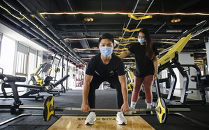 Hình ảnh phòng gym tại Hà Nội ế khách, số ít đi tập đeo khẩu trang kín mít