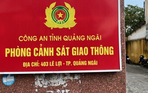 Quảng Ngãi: Giả danh Phó Trưởng phòng CSGT gạ chủ xe chung chi để giảm nhẹ lỗi vi phạm