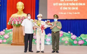 Công an tỉnh Cà Mau có tân Phó Giám đốc