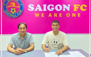 Sài Gòn FC chiêu mộ cầu thủ thứ 13: Là cựu trung vệ U23 Việt Nam cao 1m80