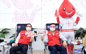Tuần lễ hồng lần thứ VII của EVN đóng góp hơn  9.000 đơn vị máu cho "ngân hàng máu"