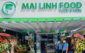 Bên trong cửa hàng Mai Linh Food của Mai Linh