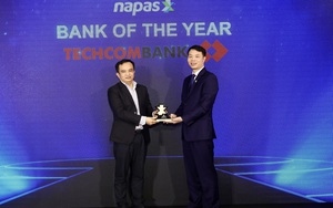 Napas vinh danh Techcombank là ngân hàng xuất sắc nhất 2021, dẫn đầu hoạt động thanh toán nội địa 2021