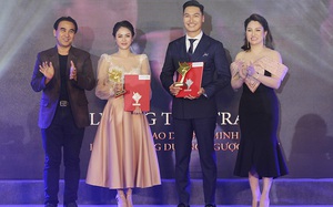 Mạnh Trường, Lương Thu Trang và Bố già xuất sắc đoạt giải Cánh diều vàng