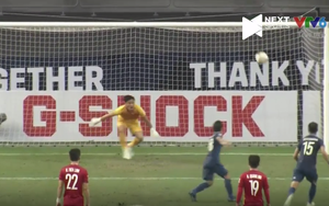 Clip: Thủ môn Nguyên Mạnh cản phá cú đá penalty của "Messi Thái Lan"