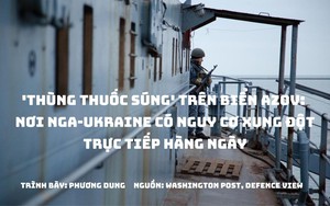 'Thùng thuốc súng' trên biển Azov: Nơi Nga-Ukraine có nguy cơ xung đột trực tiếp hàng ngày