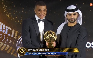 Vượt Ronaldo và Messi, Mbappe giành Globe Soccer Awards 2021