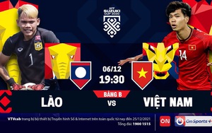 Xem trực tiếp Việt Nam vs Lào trên kênh nào?