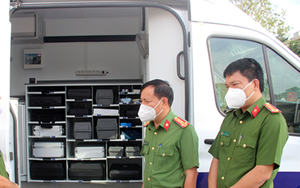 Bộ Công an đưa xe khám nghiệm hiện trường hiện đại nhất Việt Nam về cho Đồng Nai
