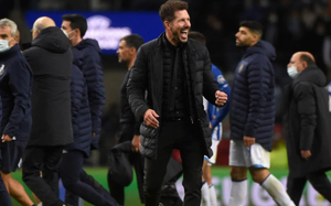 Atletico Madrid thắng Porto, HLV Simeone đưa học trò "lên mây xanh"