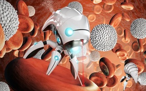 Nanobot siêu nhỏ tự do chảy qua cơ thể, đưa bạn về trạng thái bất tử tương lai