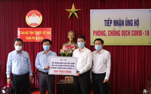 Điện lực Việt Nam ủng hộ 1,5 tỷ đồng cho Bắc Ninh, Bắc Giang và TP.Đà Nẵng để hỗ trợ phòng chống dịch Covid-19