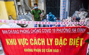 Hà Nội: Khẩn cấp phong toả ngõ 212 Khương Đình do có ca dương tính với SARS-CoV-2