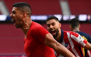 Atletico Madrid hạ Osasuna, HLV Simeone đưa Luis Suarez "lên mây xanh"