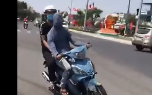 Đà Nẵng: Xử phạt nam thanh niên bịt mắt chạy xe cho "ngầu"