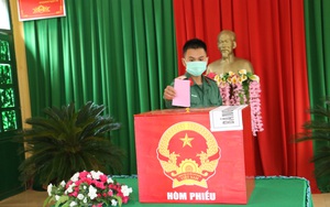 Đắk Nông: Bộ đội Biên phòng vùng biên đảm bảo an toàn khi bầu cử sớm