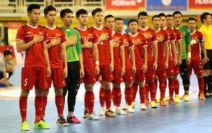 ĐT futsal Việt Nam chốt danh sách, sẵn sàng tranh vé dự World Cup