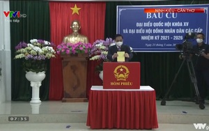 Video: Thủ tướng Chính phủ Phạm Minh Chính bầu cử tại điểm bầu cử số 1, phường Cái Khế, quận Ninh Kiều, TP. Cần Thơ