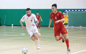 Hòa 0-0 ở lượt đi, futsal Việt Nam vẫn sáng cửa dự World Cup