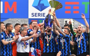 CHÙM ẢNH: Inter Milan ăn mừng chức vô địch Serie A sau hơn 1 thập kỷ