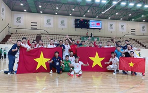 Giành vé dự World Cup, ĐT futsal Việt Nam được VFF thưởng lớn