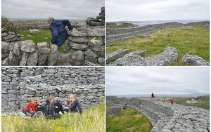 Ireland: Điểm du lịch độc đáo “lơ lửng”, điệp trùng đá núi giữa biển khơi