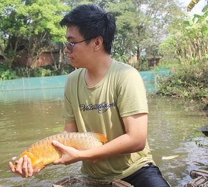 Chàng trai Đồng Nai nuôi cá quý hiếm trong ao làng, bất ngờ nhất là điều gì?