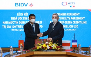 AFD cung cấp cho BIDV 100 triệu USD hạn mức tín dụng xanh