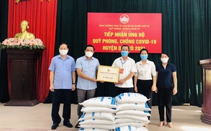 Hội Nông dân Bắc Ninh tặng 21 tấn gạo cho nông dân vùng dịch